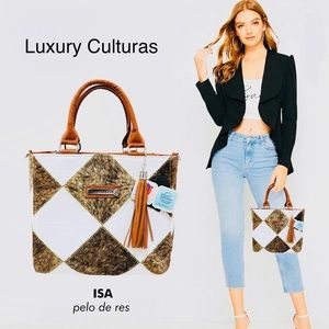 Come check out our line of luxury Culturas bags